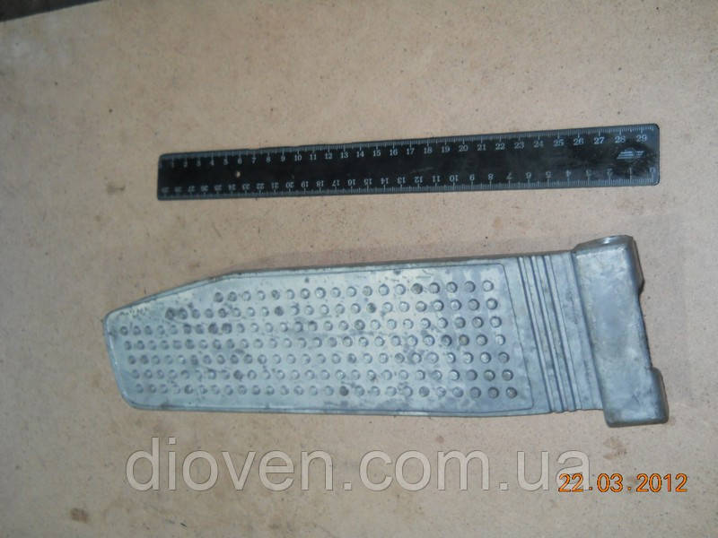 Педаль газу КРАЗ (керування подаванням палива) алюмінієва (Арт. 6505-1108014)