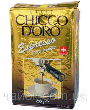 Кофе Chicco D'Oro Espresso молотый 250 гр - фото 1 - id-p584109120