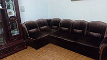Заміна меблевої тканини кутового дивана