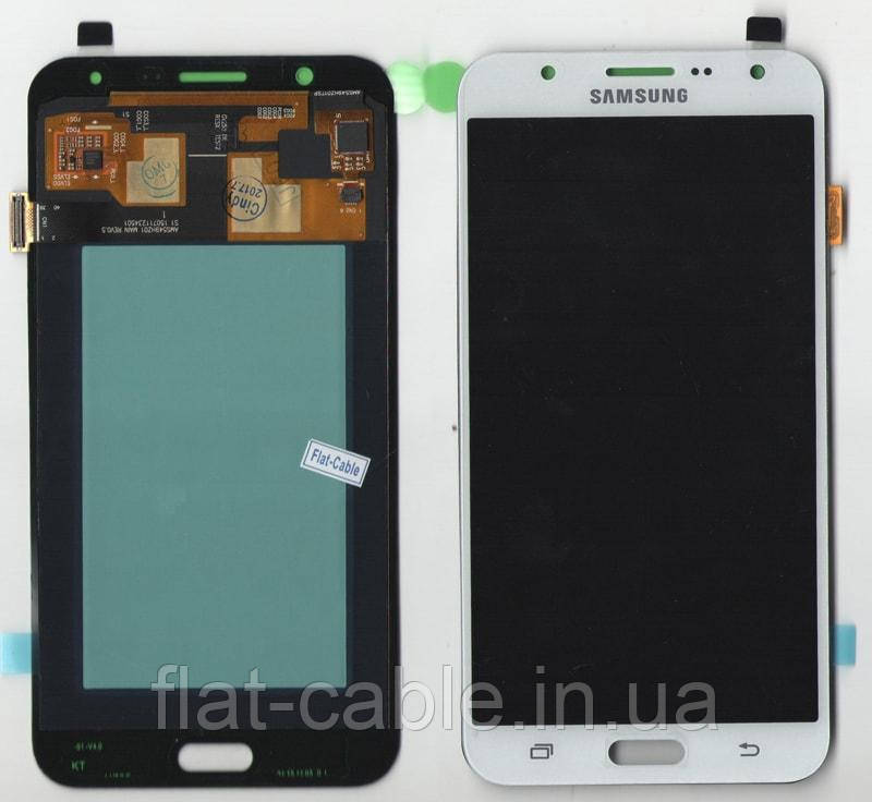 Дисплей + сенсор Samsung J700H Galaxy J7 Білий TFT LCD, з регулюванням яскравості