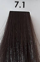 Стійка крем-фарба для волосся Luxor Color 7.1 русявий попелястий