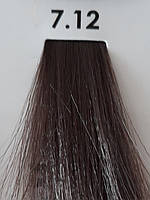 Стійка крем-фарба для волосся Luxor Color 7.12 русявий попелясто-фіолетовий
