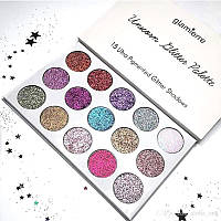 Тени для глаз Glamierre UNICORN GLITTER EYESHADOW PALETTE