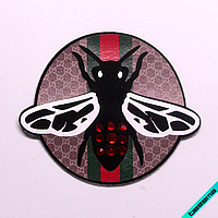 Шеврони для бізнесу на болеро термо Gucci [Свій розмір і матеріали в асортименті]