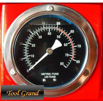 Манометр для преса гідравлічного 40т, фото 1