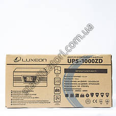 LUXEON UPS-1000ZD ДБЖ — безперебійник — УПС-UPS — з правильною синусоїдою, фото 5