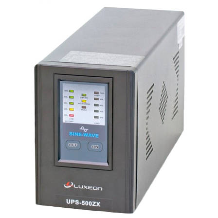 LUXEON UPS-500ZX — ДБЖ для котла — безперебійник — УПС-UPS, фото 1