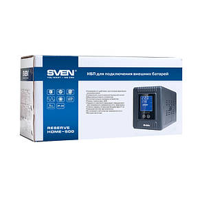 SVEN Reserve Home-500 — ДБЖ для котла — безперебійник — УПС-UPS, фото 4
