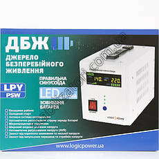 LogicPower LPY-PSW-800VA + ДБЖ для котла — безперебійник — УПС-UPS, фото 3
