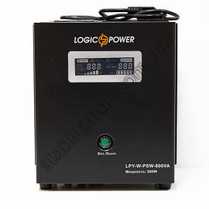 LogicPower LPY-W-PSW-800VA + ДБЖ для котла - безперебійник - УПС -UPS, фото 1