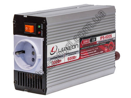 Luxeon IPS-600S інвертор для котла перетворювач із правильною синусоїдою, фото 1