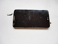 Дисплей із битим сенсором б.у. оригінал для lg d802 оригінал