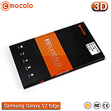 Захисне скло Mocolo Samsung Galaxy S7 Edge 3D (Silver), фото 9