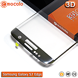 Захисне скло Mocolo Samsung Galaxy S7 Edge 3D (Silver), фото 3