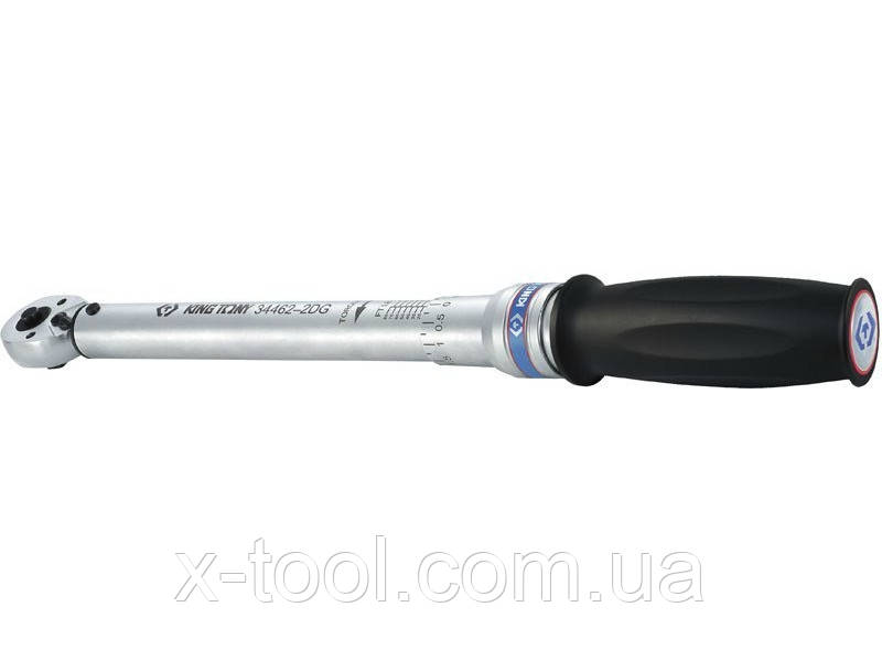 Ключ динамометричний 1/2" 60-340 Nm KINGTONY 34462-2DG (Тайвань)