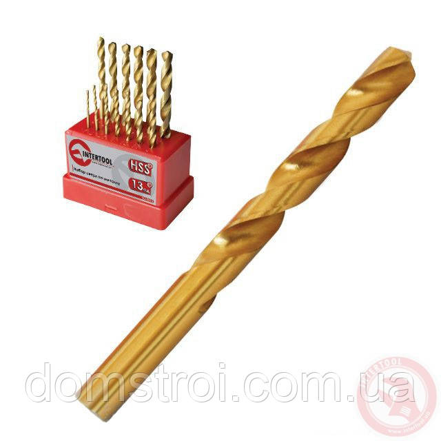 Набір свердел для металу HSS 25 шт INTERTOOL SD-0025