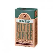 Фільтр-кави якісний натуральний крупного помелу Brazilian Filter Coffee 250 грам
