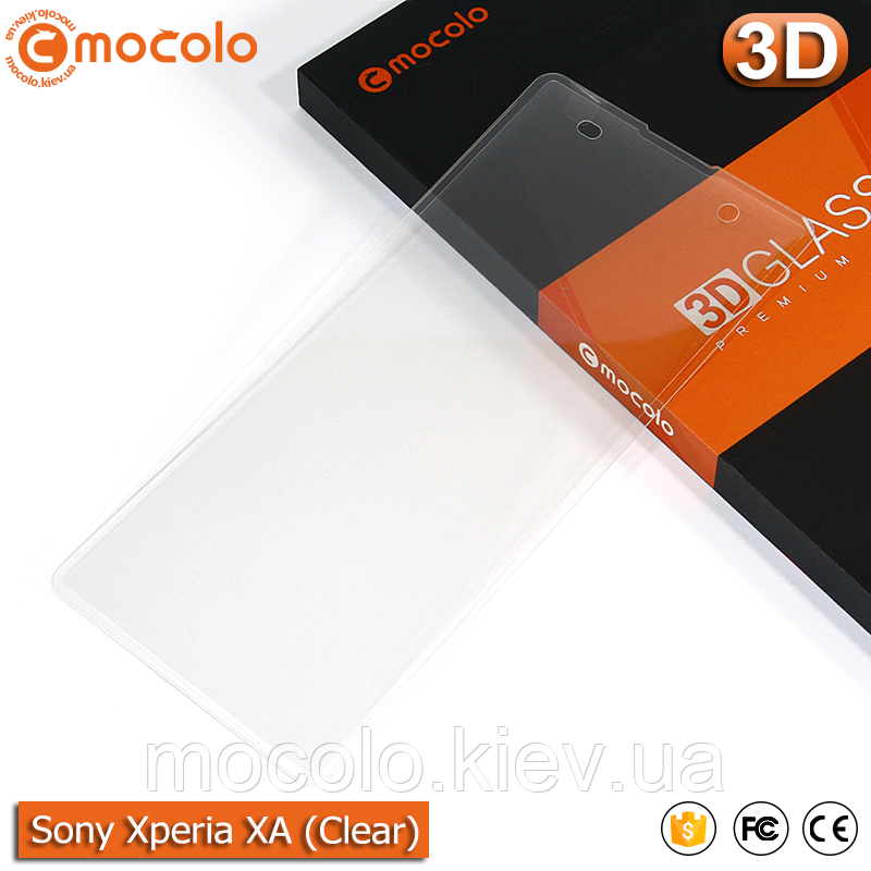 Захисне скло Mocolo Sony Xperia XA 3D (Clear)