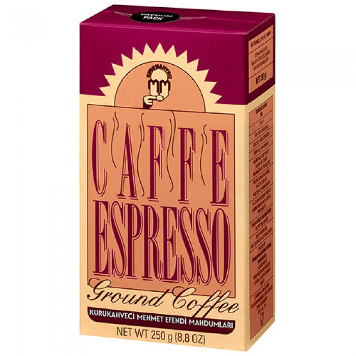 Кава еспресо мелений якісний турецький натуральний ароматний Espresso 250 грам