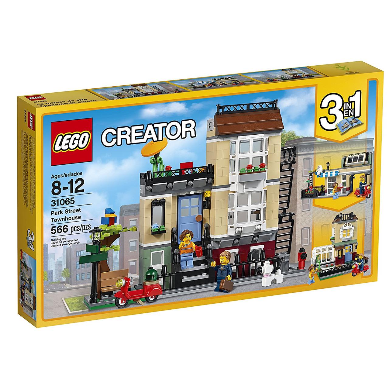 Конструктор Лего Домик в пригороде/LEGO 31065 Creator Park Street Townhouse Building Toy - фото 1 - id-p584489365