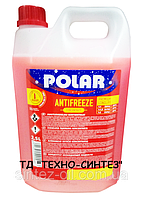 Антифриз червоний концентрат POLAR (-76 °C) Premium Longlife G12+ (5 л)