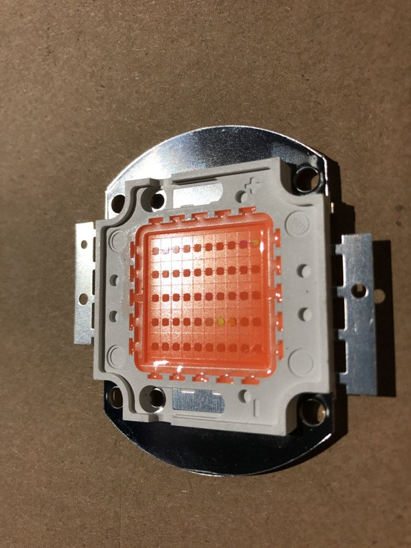 Фіто світлодіод матричний СОВ SL-50F 50W full spectrum led PREMIUM (45Х45 mil) Код.59050