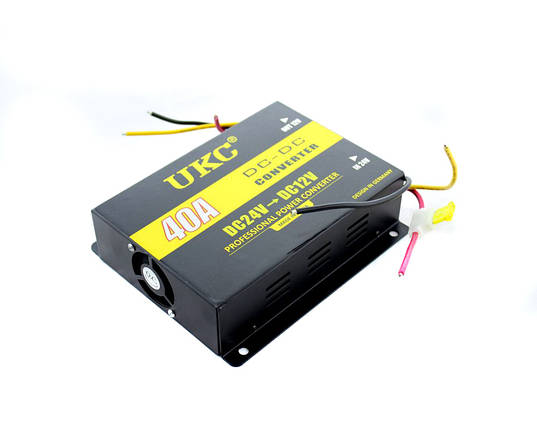 Перетворювач авто інвертор UKC DC/24v DC-12v 40A DDC-40A, фото 1