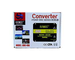 Перетворювач авто інвертор UKC DC/24v DC-12v 40A DDC-40A, фото 6