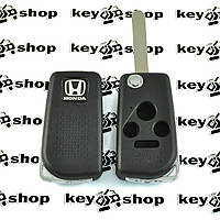 Корпус выкидного ключа для Honda (Хонда) 3 кнопки + 1 кнопка, лезвие HON66