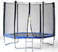SkyJump батут 8 фт., 252 см.c защитной сеткой + лестница