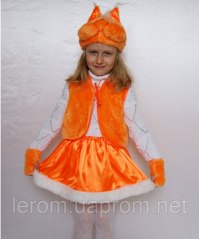 Детский костюм Белочка для девочек - фото 2 - id-p76305091