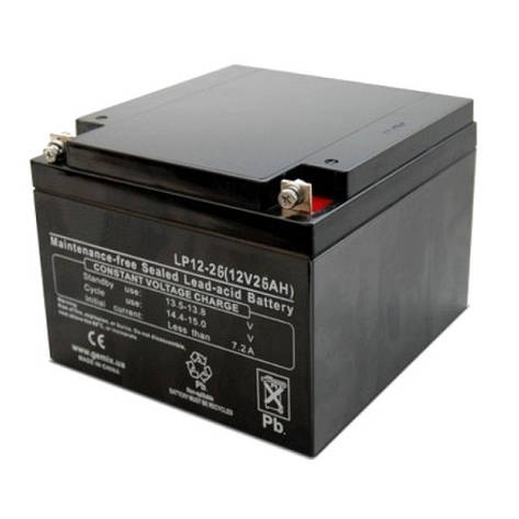 LogicPower LP12-26 Ah — 12 В — 26 А·год — мультигелевий акумулятор, фото 1