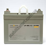 LogicPower LP-MG 12V 33AH — 12 В — 33 А/год — мультигелевий акумулятор, AGM