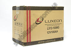 LUXEON LX12-100MG — 12 В — 100 А/год — мультигелевий акумулятор для котла, фото 3
