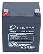 LUXEON LX1250E — 12 В — 5 А/год — акумулятор для ДБЖ, УПС, UPS, ДБЖ, безперебійника