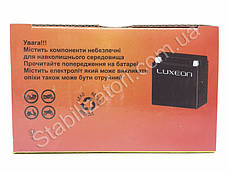 LUXEON LT-4-12V-4 AH — 12 В — 4 А/год — акумулятор для скутера, мопеда, мотоцикла, фото 3