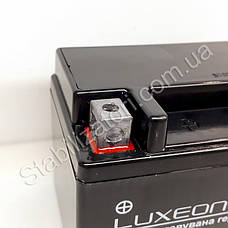 LUXEON LT7A-12V-7 AH — 12 В — 7 А/год — акумулятор для скутера, мопеда, мотоцикла, фото 6