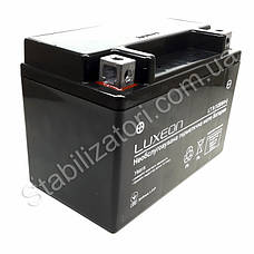 LUXEON LT9-12V-9 AH — 12 В — 9 А/год — акумулятор для скутера, мопеда, мотоцикла, фото 3