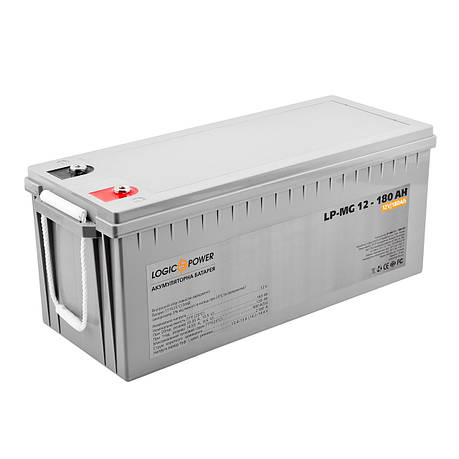 LogicPower LP-MG 12 V 180 AH — 12 В — 180 А/год — мультигелевий акумулятор, AGM, фото 1
