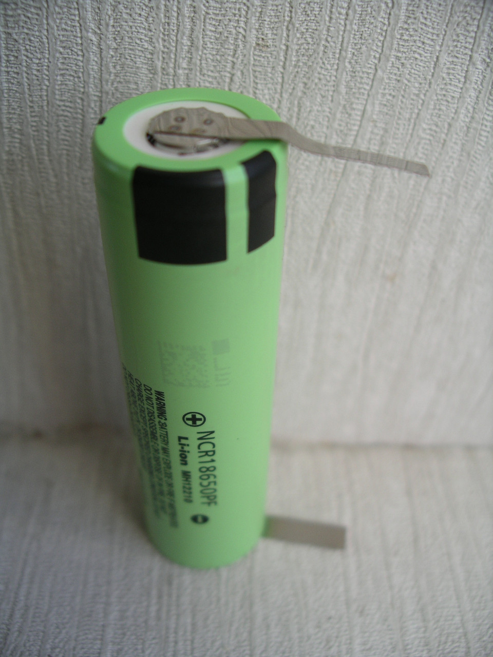 Акумулятор Panasonic NCR 18650 PF 2900mAh Li-ion з виведеннями U-tags, фото 1