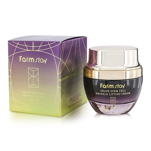 Ліфтинг-крем із фітостовбуровими клітинами винограду FarmStay Grape Stem Cell Wrinkle Lifting Cream