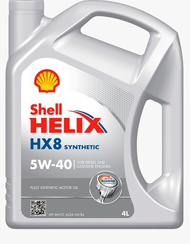 Моторна олива Shell 5w40 HX8 4 л