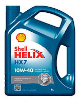 Моторное масло Shell 10w40 HX7 4л