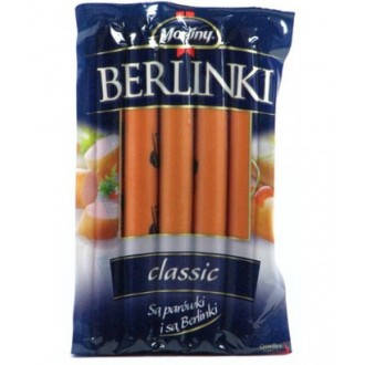 Сосиски Berlinki 250 г