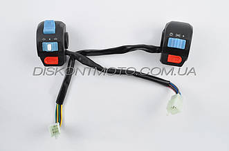 Блоки кнопок, перемикачі керма 4T GY6 50 китайський скутер 139QMB (диск/диск)