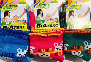 Шкарпетки дитячі 12 пар демісезонні дівчинка ВиАтекс розмір 16(26-28) асорті