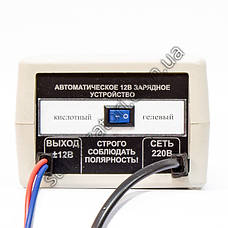 АІДА-10s з перекл гел/кисл — Зарядне для гелевих, мультигелевих, AGM, кислотних, акумуляторів, фото 3
