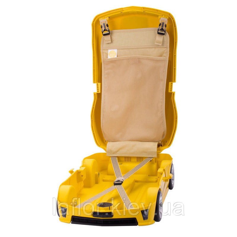 Чемодан детский Hauptstadtkoffer Kinder Car желтый - фото 4 - id-p584725014