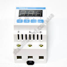 TESSLA D63t — реле напруги, бар'єр, АВР, відсікач, з термозахистом, фото 5