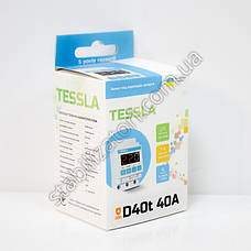 TESSLA D40t — реле напруги, бар'єр, АВР, відсікач, з термозахистом, фото 6